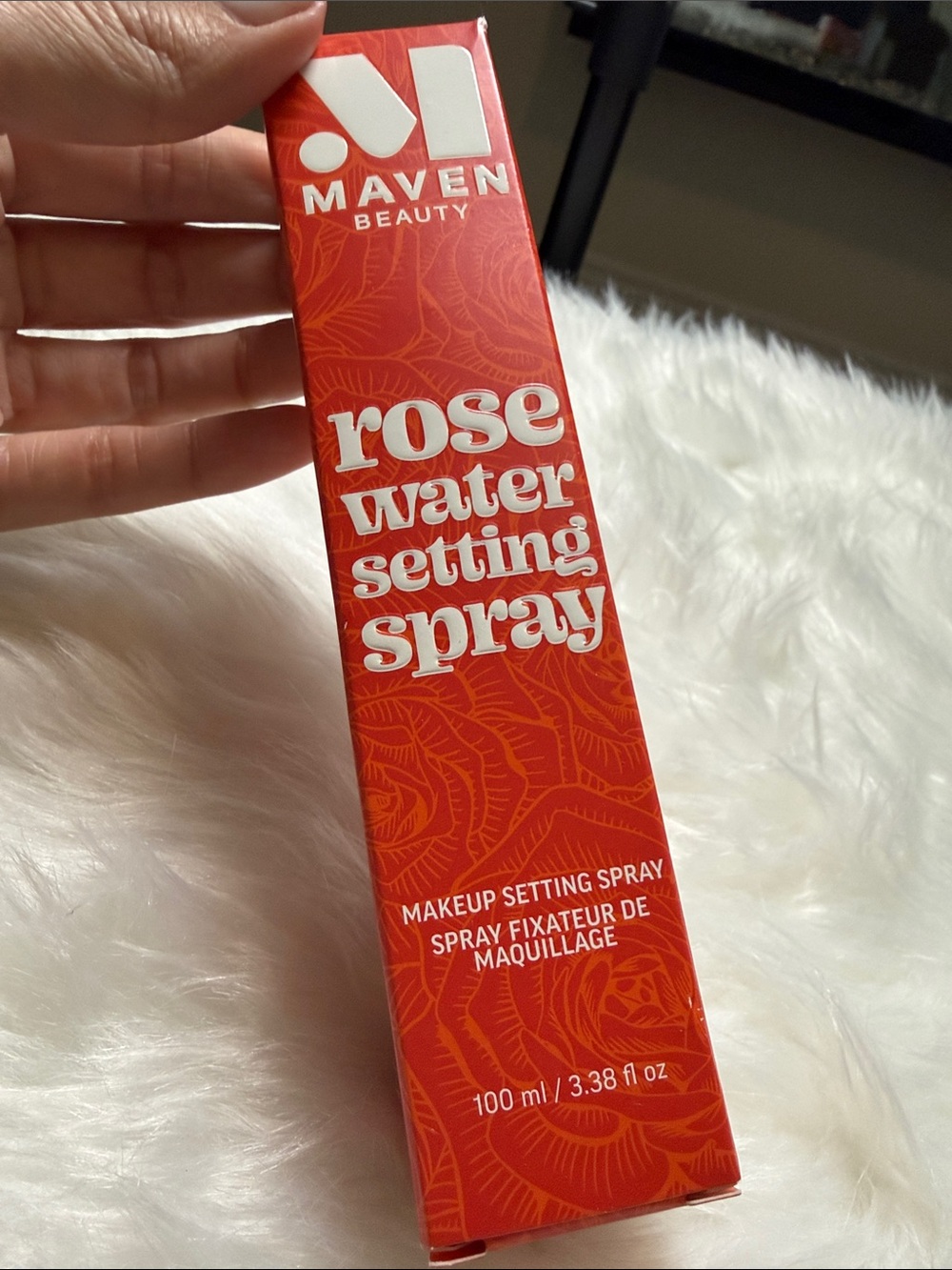 Maven Beauty Rose Water Setting Spray — Red